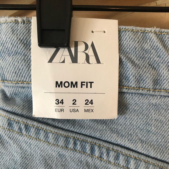 Zara Mom Jean Shorts - Picture 4 of 5